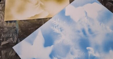 Atelier artistique : trace d’empreinte